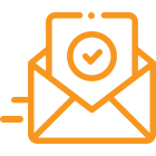 Immediate confirmation via email Immediate confirmation via email